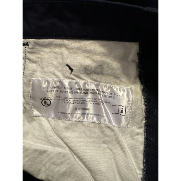 Carhartt NWT Sz 18R  Women's Flame Resistant Rugged Flex Canvas Original Fit - Picture 12 of 16